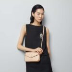 Gucci Women GG Super Mini Shoulder Bag Light Beige GG Leather Magnetic Closure - Image 8