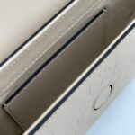 Gucci Women GG Super Mini Shoulder Bag Light Beige GG Leather Magnetic Closure - Image 7