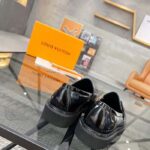 Louis Vuitton LV Unisex Major Loafer Black Damier Glazed Calf Leather Micro 1AC5WE - Imagen 5