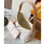 Louis Vuitton LV Women CarryAll PM Multicolor Beige Monogram Jacquard Fabric M24707 - Image 5