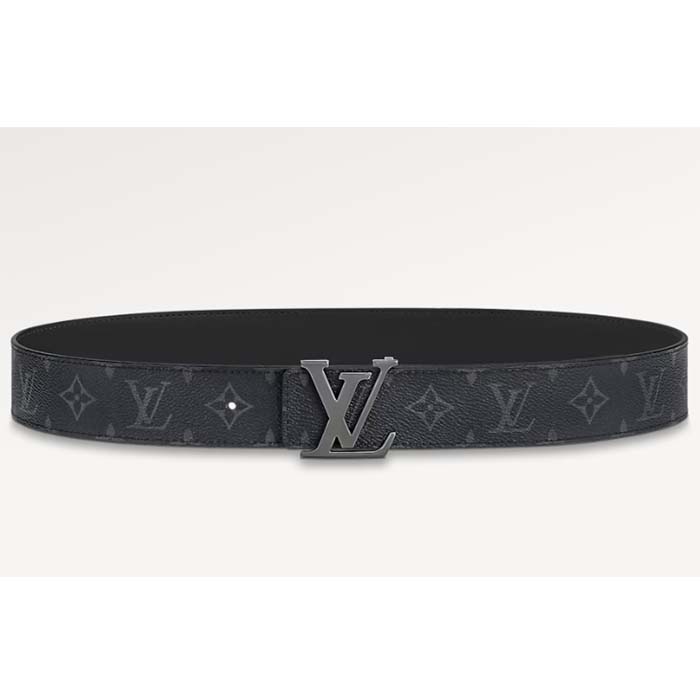 Louis Vuitton Unisex LV Initiales 40 MM Reversible Belt Monogram Canvas Calf Leather M9043U