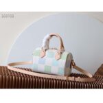 Louis Vuitton Women LV Speedy Bandoulière 20 Pistachio Damier Giant Coated Canvas N40515 - Image 3