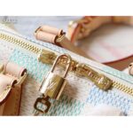 Louis Vuitton Women LV Speedy Bandoulière 20 Pistachio Damier Giant Coated Canvas N40515 - Image 9