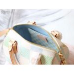 Louis Vuitton Women LV Speedy Bandoulière 20 Pistachio Damier Giant Coated Canvas N40515 - Image 6