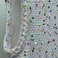 Chanel Women Dress Glittered Tweed & Guipure P76993K11081NV215 (1)