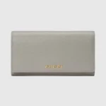 Portafoglio Continental unisex Gucci con scritta Gucci 7726380OP0N1440