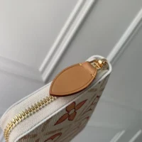 Louis Vuitton LV Unisex Zippy Wallet Monogram Coated Canvas M11455 (1)