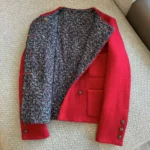 Chanel Women Jacket Wool Tweed P77692V60404N7432 - Bild 3