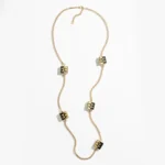 Chanel Women Long Necklace Metal Resin ABD619B16792NY403