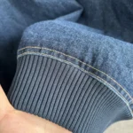 Veste à capuche Christian Dior Tag pour homme en denim de coton bleu