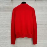 Dior Women Dioramour Twinset Red Cashmere Knit