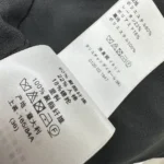 Dior Women Peplum Jacket Black Virgin Wool and Cotton Bouclé Blend