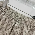 Gucci Women GG Supreme Print Silk Shirt 772399ZANRP2237