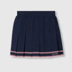 Gucci Women Pleated Skirt with Striped Trim 691712XKD274915