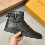 Baskets montantes Louis Vuitton LV Rivoli pour homme - Noir 1AC4VR