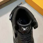 Baskets montantes Louis Vuitton LV Rivoli pour homme - Noir 1AC4VR