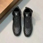 Baskets montantes Louis Vuitton LV Rivoli pour homme - Noir 1AC4VR