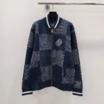 Louis Vuitton Herren Damier Stepp-Baumwollbomber 1AFXOM