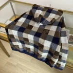 Louis Vuitton Damen Damier Kaschmir und Wollmischung Hoodie 1AFXJV