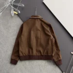 Louis Vuitton Bomber in pelle di vitello scamosciata ricamata da donna 1AFPWH