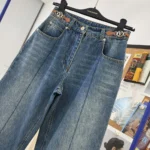 Louis Vuitton Dam LV Circle Tab Jeans 1AFYX6