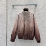 Louis Vuitton Women Monogram Printed Light Nylon Windbreaker 1AFYAQ