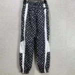 Pantaloni da tuta tecnici con stampa monogramma Louis Vuitton da donna 1AFWQ9