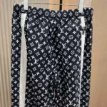 Pantaloni da tuta tecnici con stampa monogramma Louis Vuitton da donna 1AFWQ9