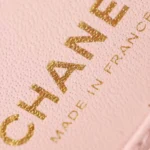 Sac à main Chanel Classic 11.12 en cuir d'agneau pour femme - Rose clair