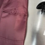 Blouson aviateur Christian Dior Couture Femme en tissu technique bordeaux