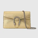 Gucci Women Dionysus Super Mini Bag-Gold 4764321TRBN8089
