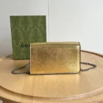 Gucci Women Dionysus Super Mini Bag-Gold 4764321TRBN8089