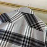 Louis Vuitton Men Long-Sleeved Cotton Flannel Shirt 1AFXST - Imagen 8