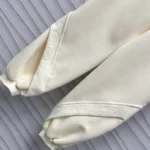 Louis Vuitton Men Monogram Accent Knit Jogging Pants-Milky White 1AGCJE