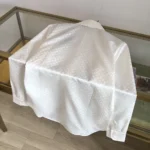 Louis Vuitton Women Monogram Long-Sleeved Silk Shirt 1AFJUE - Imagen 3