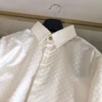 Louis Vuitton Women Monogram Long-Sleeved Silk Shirt 1AFJUE - Imagen 4