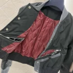 Veste bomber utilitaire courte Louis Vuitton pour femme 1AFUIB