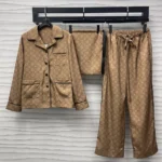 Louis Vuitton Women Inverted Mahina Pajama Shirt 1AGBB4