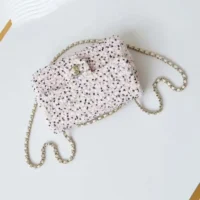 Chanel Women Evening Bag Sequins Gold Tone Metal AS4298 (1)