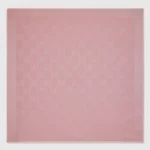Gucci Unisex GG Jacquard Scialle in seta e lana - Rosa 6636713GC435972