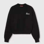 Gucci Women Embroidered Cotton Jersey Sweatshirt 789582XJGSY1043