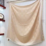 Gucci Unisex GG Lamé Jacquard Scialle-Beige 6948393G7209400