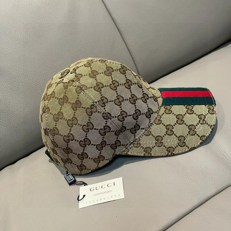 Gucci Unisex Original GG Baseball Hat-Beige 7890164HBA89784