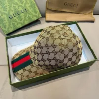 Gucci Unisex Original GG Baseball Hat-Beige 7890164HBA89784