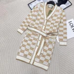 Gucci Women GG Wool Boucle Jacquard Cardigan ‎770060XKCNA9273