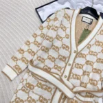 Gucci Women GG Wool Boucle Jacquard Cardigan ‎770060XKCNA9273