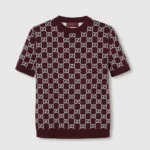 Haut réversible en laine jacquard GG pour femme Gucci 798159XKD8T6419