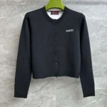 Wool Jacquard Cardigan with Intarsia 789673 XKD3P 1289