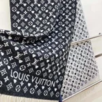 Louis Vuitton Unisex Game On Scarf-Black MP2907
