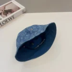 Sombrero de pescador unisex Louis Vuitton Monogram Essential - Azul M78772